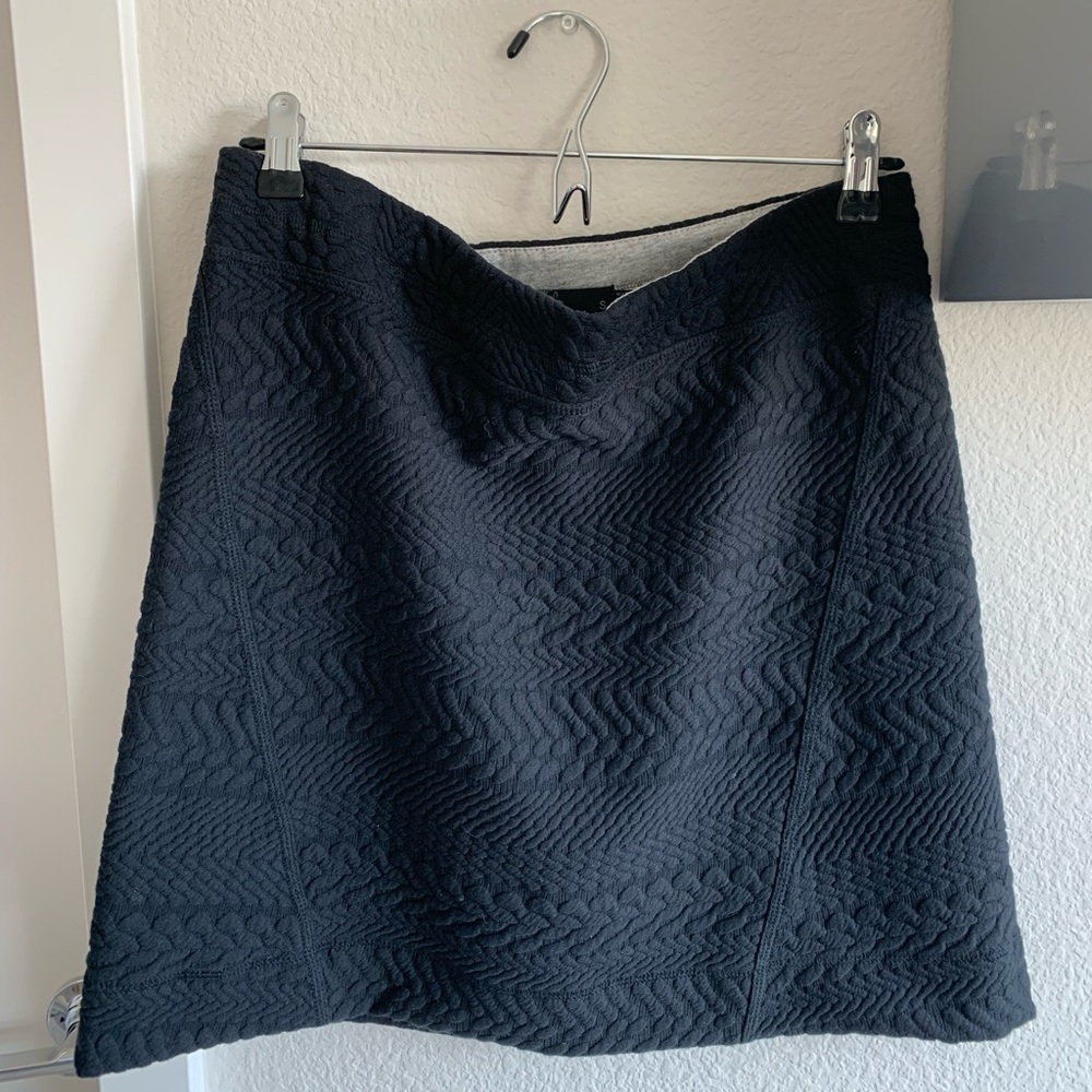 Prana quilted skirt - navy blue